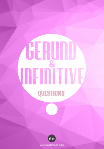 Gerund & Infinitive Soruları