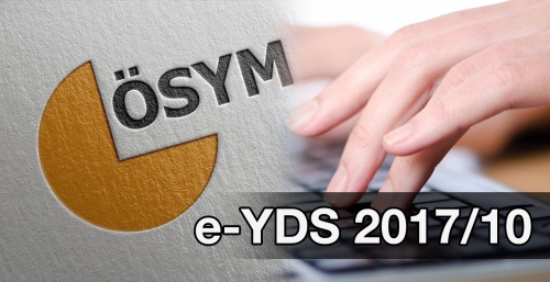 e-YDS 2017/10 Başvuruları Başladı
