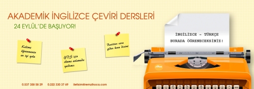 AKADEMİK ÇEVİRİ GRUBUMUZ 24 EYLÜL