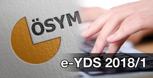 e-YDS 2018/1 Başvuruları Açıldı