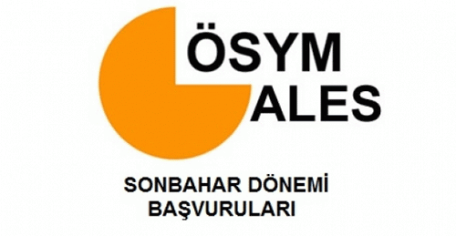 2018 Sonbahar ALES Ne Zaman Yapılacak?
