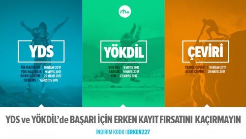 Erken Kayıt Dönemimiz Başlamıştır