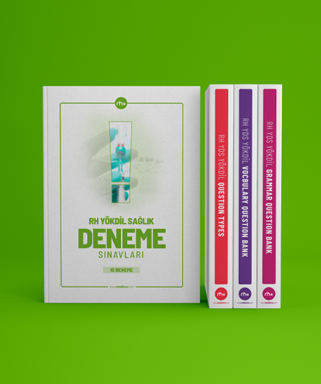 YÖKDİL Sağlık Deneme Kitabı Seti