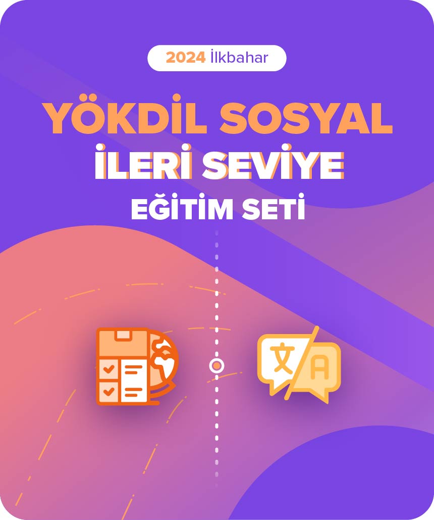 YÖKDİL Sosyal İleri Seviye Eğitim Seti