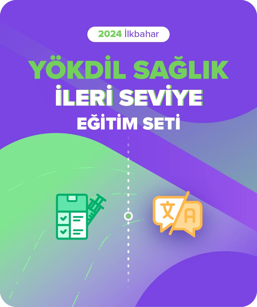 YÖKDİL Sağlık İleri Seviye Eğitim Seti