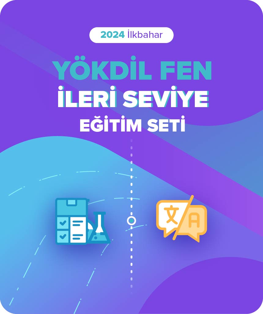 YÖKDİL Fen İleri Seviye Eğitim Seti