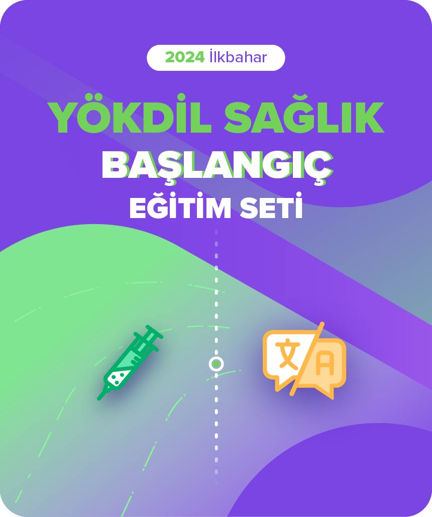 YÖKDİL Sağlık Başlangıç Eğitim Seti