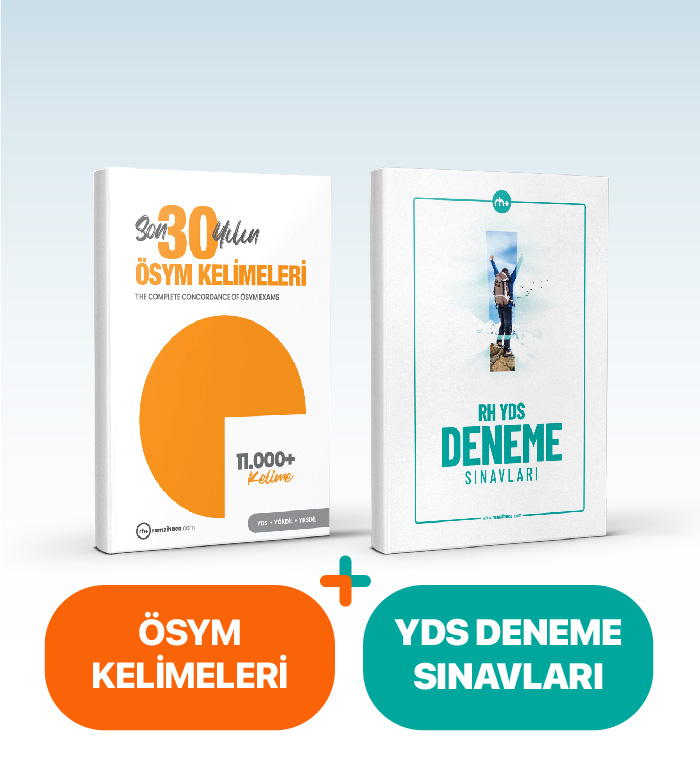 ÖSYM Kelimeleri + YDS Deneme Sınavları