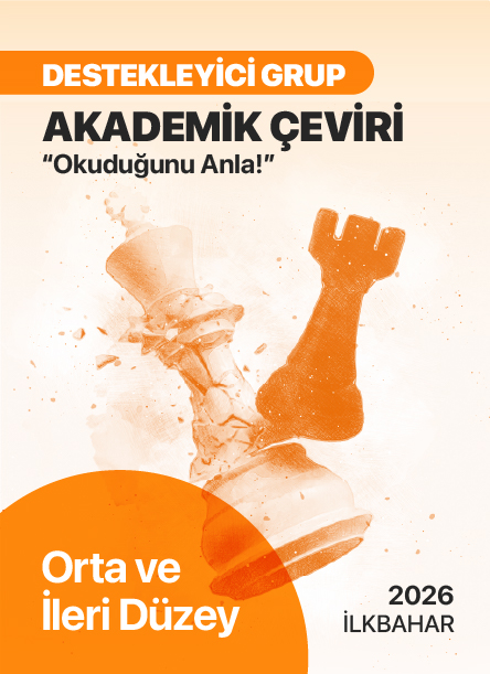 2026 İlkbahar  İleri Akademik Çeviri Grubu