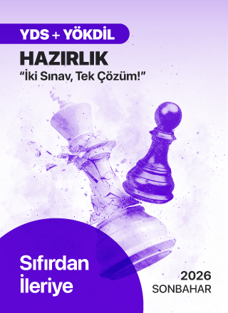 2026 Sonbahar YDS+YÖKDİL Hazırlık Grubu